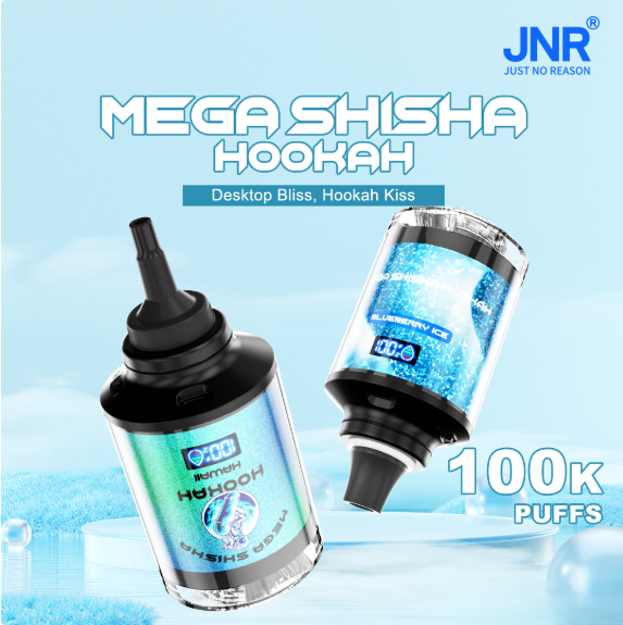 fizzyvape.net Redefining Longevity: JNR Mega Shisha Hookah 100K Puffs – The Ultimate Luxury Experience in Large-Capacity Vape!